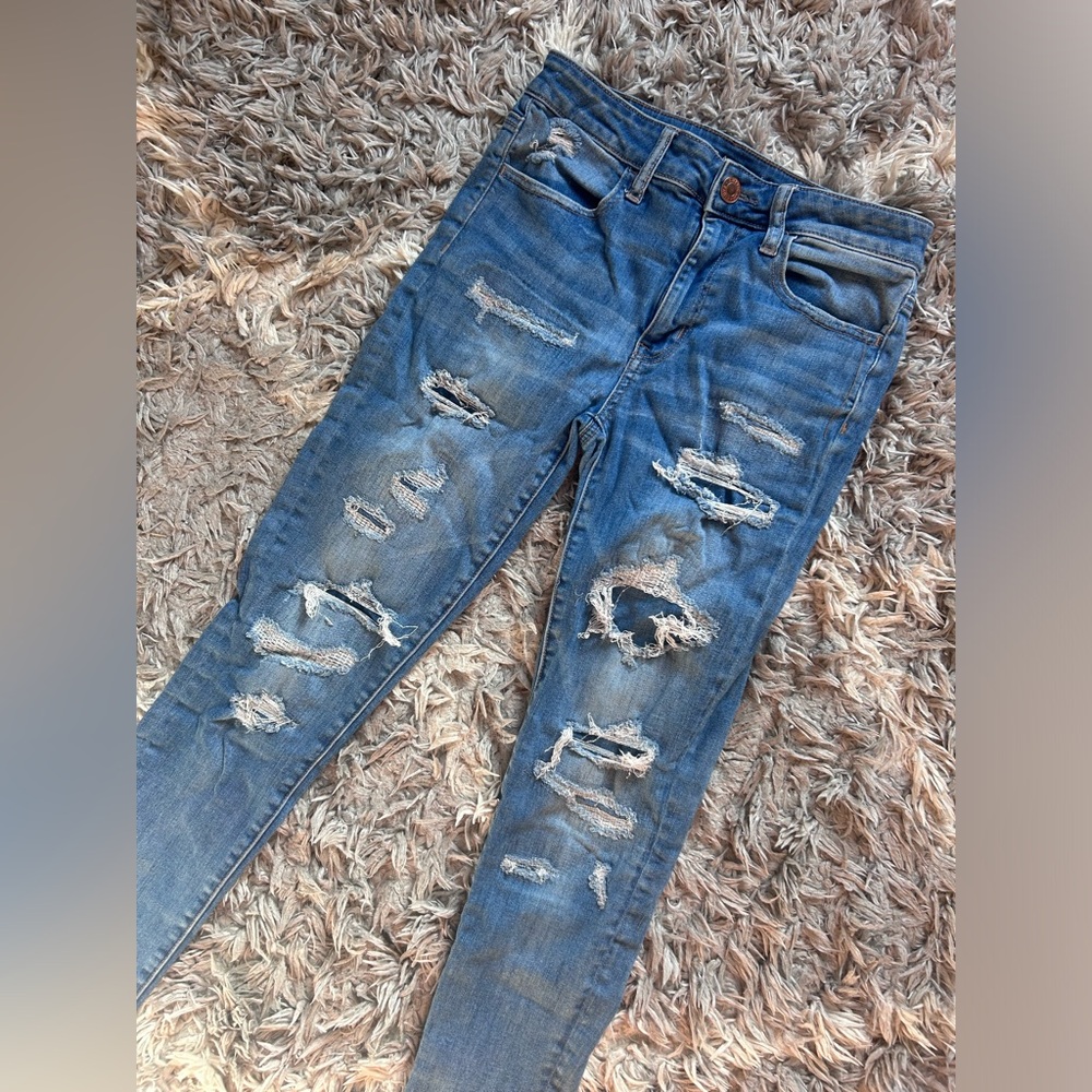 AMERICAN EAGLE stretch skinny jean 6